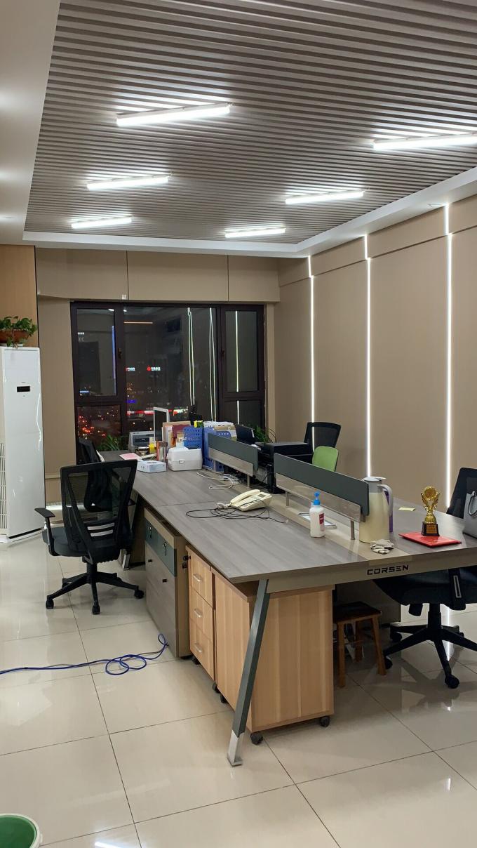 Интегрированная стена из ПВХ экологически чистый внутренний фон 0