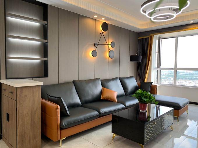 Интегрированная стена из ПВХ экологически чистый внутренний фон 1