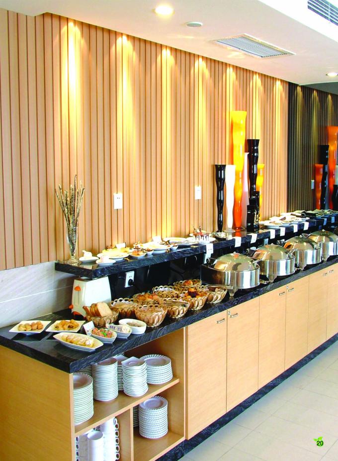 Интегрированная стена из ПВХ экологически чистый внутренний фон 2