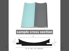 WPC рифлить панель стены PanelHigh качественную внутреннюю Wpc стены деревянную