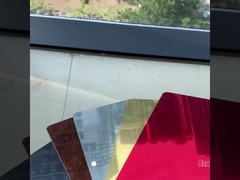 Оптовая цена Зеркало Декорация стены Стенная панель ПЭТ Бамбук Уголь Деревянный фанера