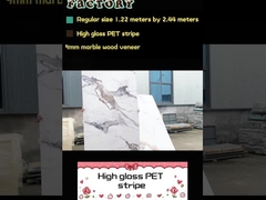 Бамбук Уголь Деревянная фанера ПЭТ Мраморная текстура Декоративная ПВХ Стенная панель ПЭТ Стенная доска