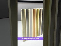 Стенные панели из мраморного листа