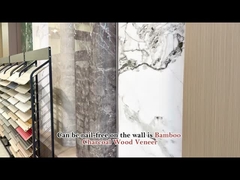 Новый современный шпон из бамбукового древесного угля