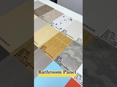 Водонепроницаемая каменная пластиковая сайдинг Экологичная панель SPC для стен