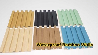 Водонепроницаемая стеновая панель из ДПК с решеткой