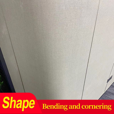 1220*2440*5mm Waterproof Fabric Finish Bamboo Charcoal Wall Board Panels