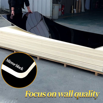 Environmentally Friendly Waterproof Mirror Bamboo Charcoal Wall Panel Anti Moth