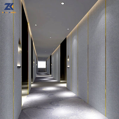 Fireproof Fabric Bamboo Charcoal Wall Board Decorative Wall Panel OEM