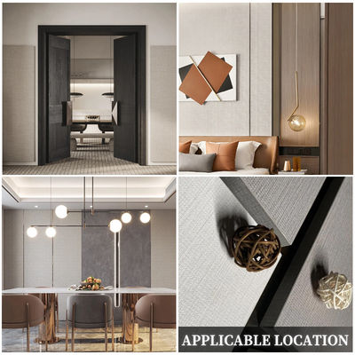 Bamboo Wood PVC Interior Decoration Wall Panel Moisture Proof