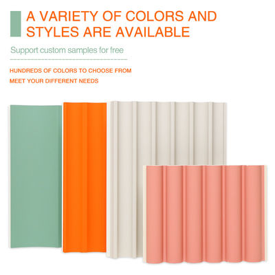 Customized Sizes Antimicrobial Decorative WPC Wood Panels 15mm