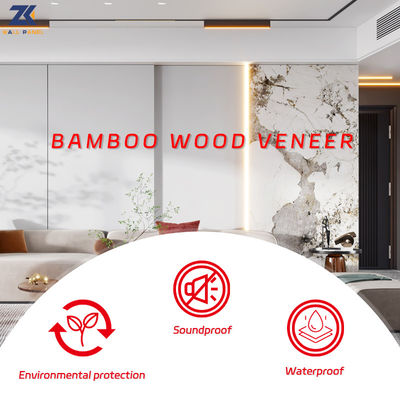 Waterproof And Moisture-Proof Metal Bamboo Charcoal Fiberboard Wood Veneer Wall Panels