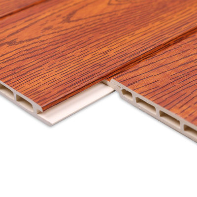 Antimicrobial Wood Plastic Composite WPC Fluted Wall Panel UV Resistance