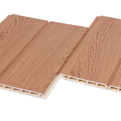 Antimicrobial Wood Plastic Composite WPC Fluted Wall Panel UV Resistance