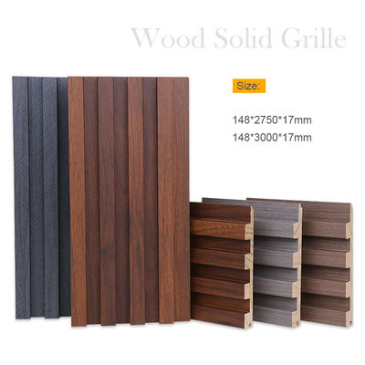 Customized Composite WPC Decorative Wall Panels Anti Corrosion