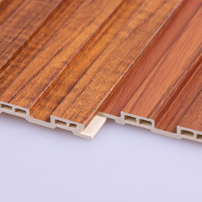 Bamboo Charcoal Thermoplastics WPC Wood Slat Panel 1220*2440*5mm