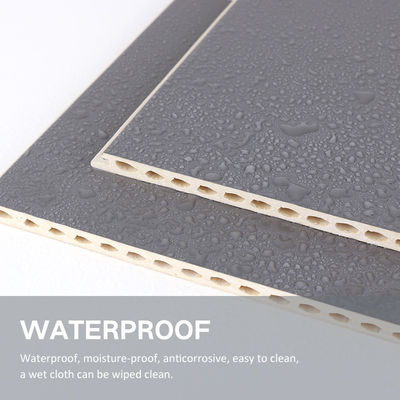 Moisture Proof WPC Fluted Wall Panels 1220*2440mm 1220*2600mm