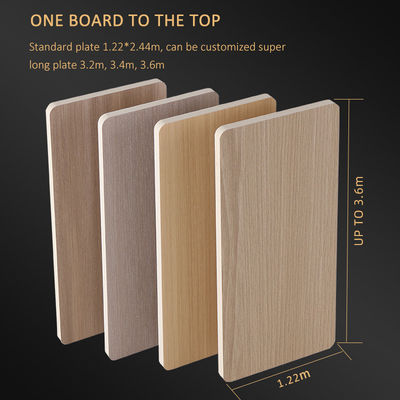 Customized Waterproof Eco Friendly Wood Grain Bamboo Charcoal Fiber Boards