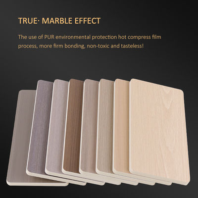 Customized Waterproof Eco Friendly Wood Grain Bamboo Charcoal Fiber Boards