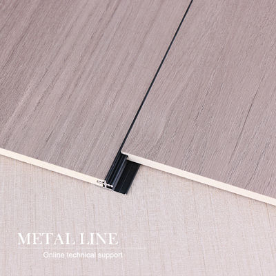 Office Indoor WPC Slotted Wood Veneer Wall Panel Moisture Proof