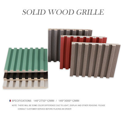 Environmental Protection Solid Wood Grating Bamboo Fiberboard
