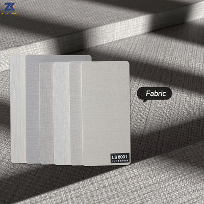 5mm 8mm Fabric Bamboo Charcoal Fibre Board Waterproof Moisture Proof OEM ODM