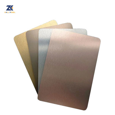 Waterproof And Moisture-Proof 5mm 8mm Metal PVC Bamboo Charcoal Fiberboard