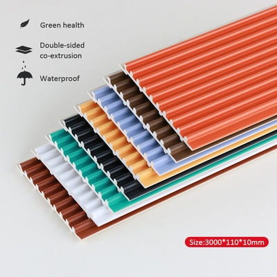 Factory Customized Fireproof PVC Co-Extruded Small Round Board Wall Panels