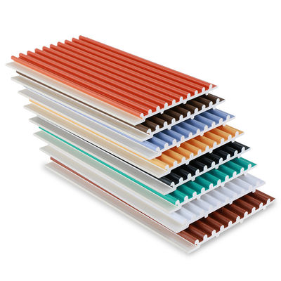 Factory Customized Fireproof PVC Co-Extruded Small Round Board Wall Panels