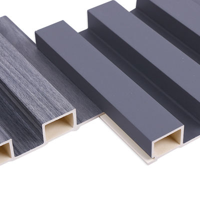 Customized Co Extruded WPC Wood Panel Wall Board Fire Resistant