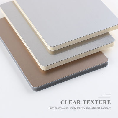 Interior Decoration Waterproof Metal Bamboo Charcoal Fibre Board Customizable