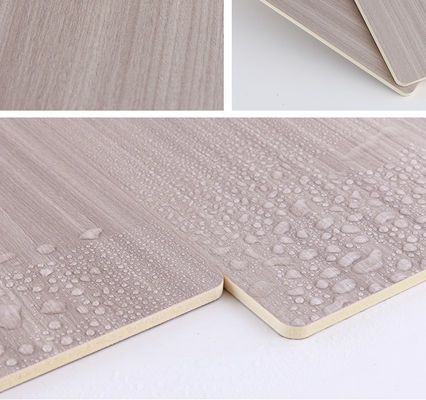 Light Luxury Style Fireproof And Mothproof Wood Grain PVC Bamboo Charcoal Fiber Board