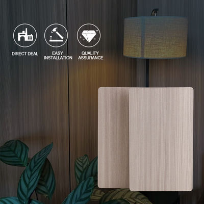Light Luxury Style Fireproof And Mothproof Wood Grain PVC Bamboo Charcoal Fiber Board