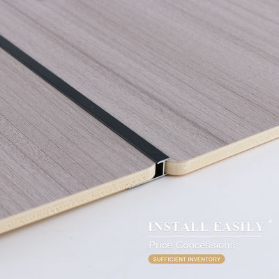 Interior Customized Waterproof Wood Grain Bamboo Charcoal Wood Veneer Wall Panels