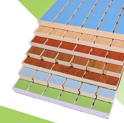 Waterproof Wood Plastic Composite WPC Sound Absorbing Panels OEM