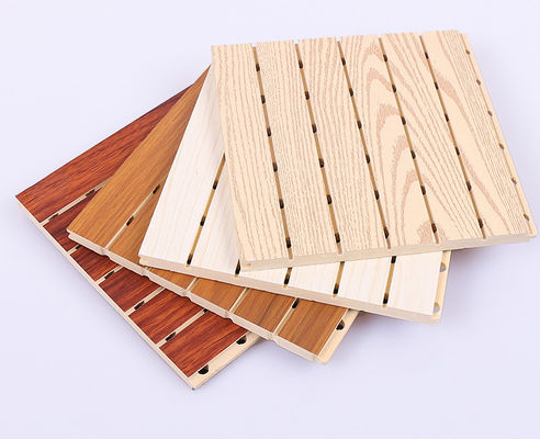 Waterproof Wood Plastic Composite WPC Sound Absorbing Panels OEM