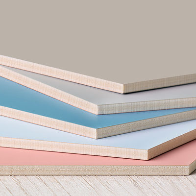 Administration Interior Decoration Skin Feel PVC Wall Panels Width 1.22m