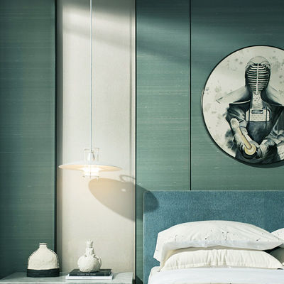 Interiors Homes 8mm Bamboo Charcoal Waterproof Fabric PVC Wall Panel