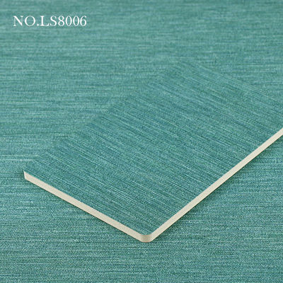 Interiors Homes 8mm Bamboo Charcoal Waterproof Fabric PVC Wall Panel