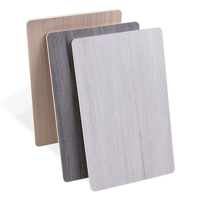 Wood Grain Wall Panels Bamboo Charcoal Wood Veneer 5mm 8mm