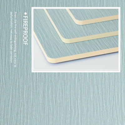 Odorless Wood Grain Bamboo Charcoal Wood Veneer Wall Panels Eco Consciousness