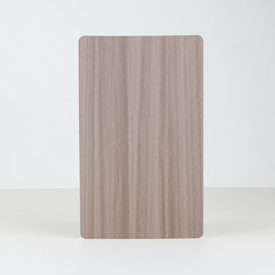 Odorless Bamboo Fiber Wall Panel Wood Grain Veneer Sheets 1220*2440mm