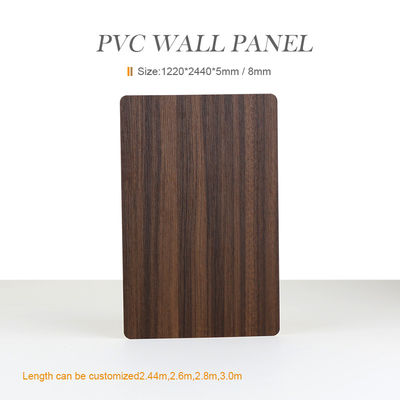 Customized Moisture Resistant Wood Grain Bamboo Fiber Wall Paneling