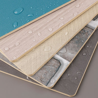 Modern Light Luxury Waterproof Wood Grain PVC bamboo charcoal Wood Veneer Wall Panels