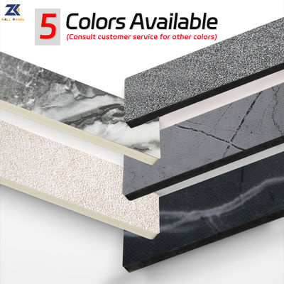 PVC Marble Bamboo Charcoal Wood Veneer Wall Panel Carbon Crystal Plate
