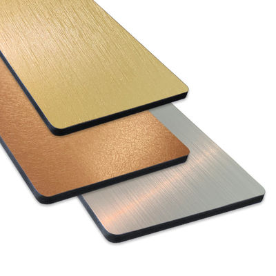 Factory Direct Sales Light Luxury Waterproof Metal Bamboo Charcoal Wood Veneer