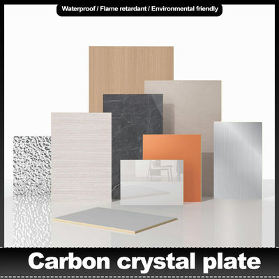 Fireproof Waterproof PVC WPC Wall Panel Bamboo Charcoal Wall Panels / Boards