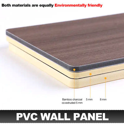 1.22m Width Bamboo Charcoal Wall Board Solid Bamboo Crystal Wall Panels