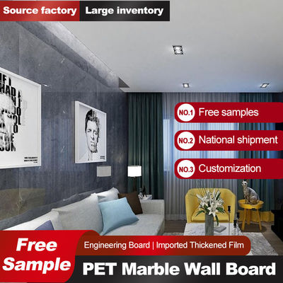 Level B Fire Rating Bamboo Charcoal Wall Board for Modern Light Luxury Decoration