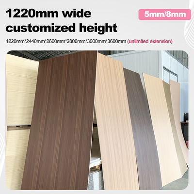 High Quality Carbon Crystal Board Fireproof Bamboo Charcoal Metal Board Veneer